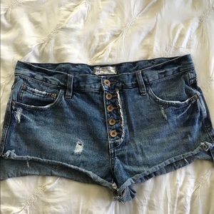 FREE PEOPLE jean shorts